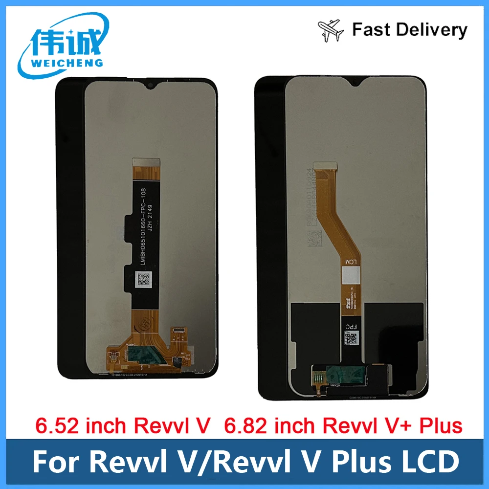 

For T-MOBILE REVVL V 4G LCD Display Touch Screen Sensor Digitizer Assembly Replacement Display T-MOBILE REVVL V+ Plus LCD Sensor