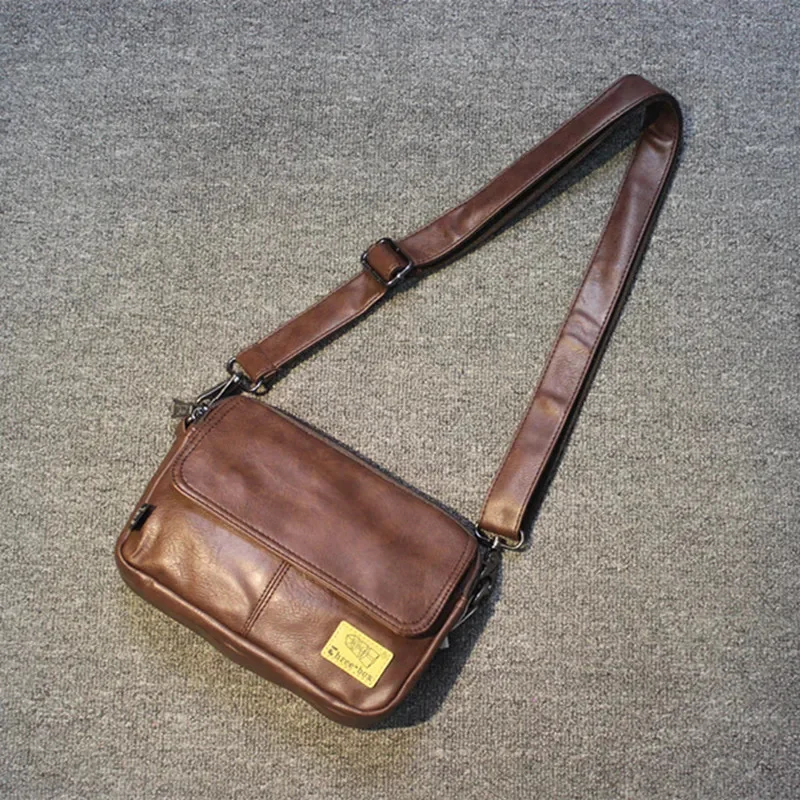 Fashion PU Leather Men's Shoulder Bag Vintage Messenger Korean Style Man Split Crossbody s Flip Sling For Male
Fashion PU Leather Men's Shoulder Bag Vintage Messenger Korean Style Man Split Crossbody s Flip Sling For Male
