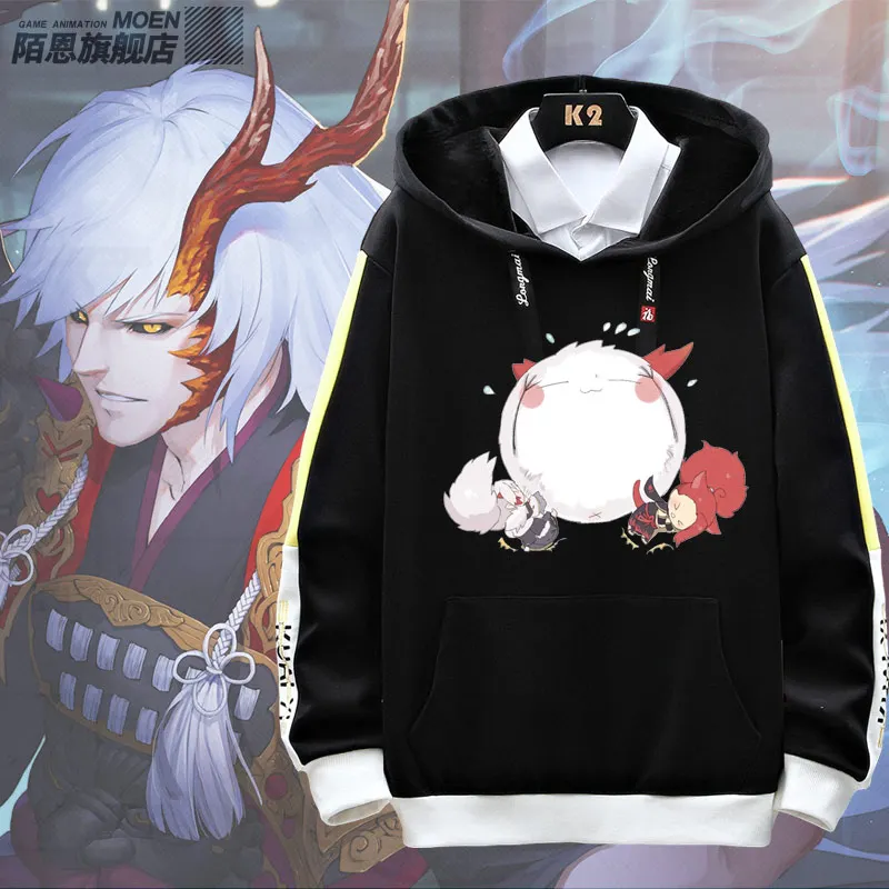 Anime Game Onmyoji Ibaraki-douji Shuten-douji Spring Autumn Coat Unisex Hoodie Long Sleeve Pullover Swaetshirt Costume Outwear 
Anime Game Onmyoji Ibaraki-douji Shuten-douji Spring Autumn Coat Unisex Hoodie Long Sleeve Pullover Swaetshirt Costume Outwear