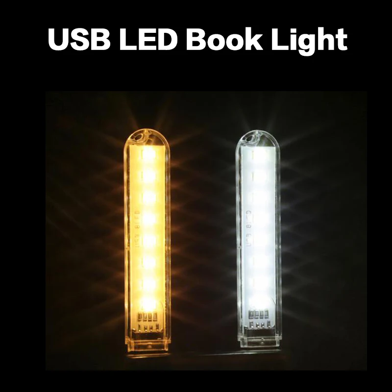 Mini Portable Led USB Light 3LEDs 8LEDs Book Lights Reading Night Light 5V Power For PC Laptop Mobile Ultra Bright Reading Lamp
Mini Portable Led USB Light 3LEDs 8LEDs Book Lights Reading Night Light 5V Power For PC Laptop Mobile Ultra Bright Reading Lamp