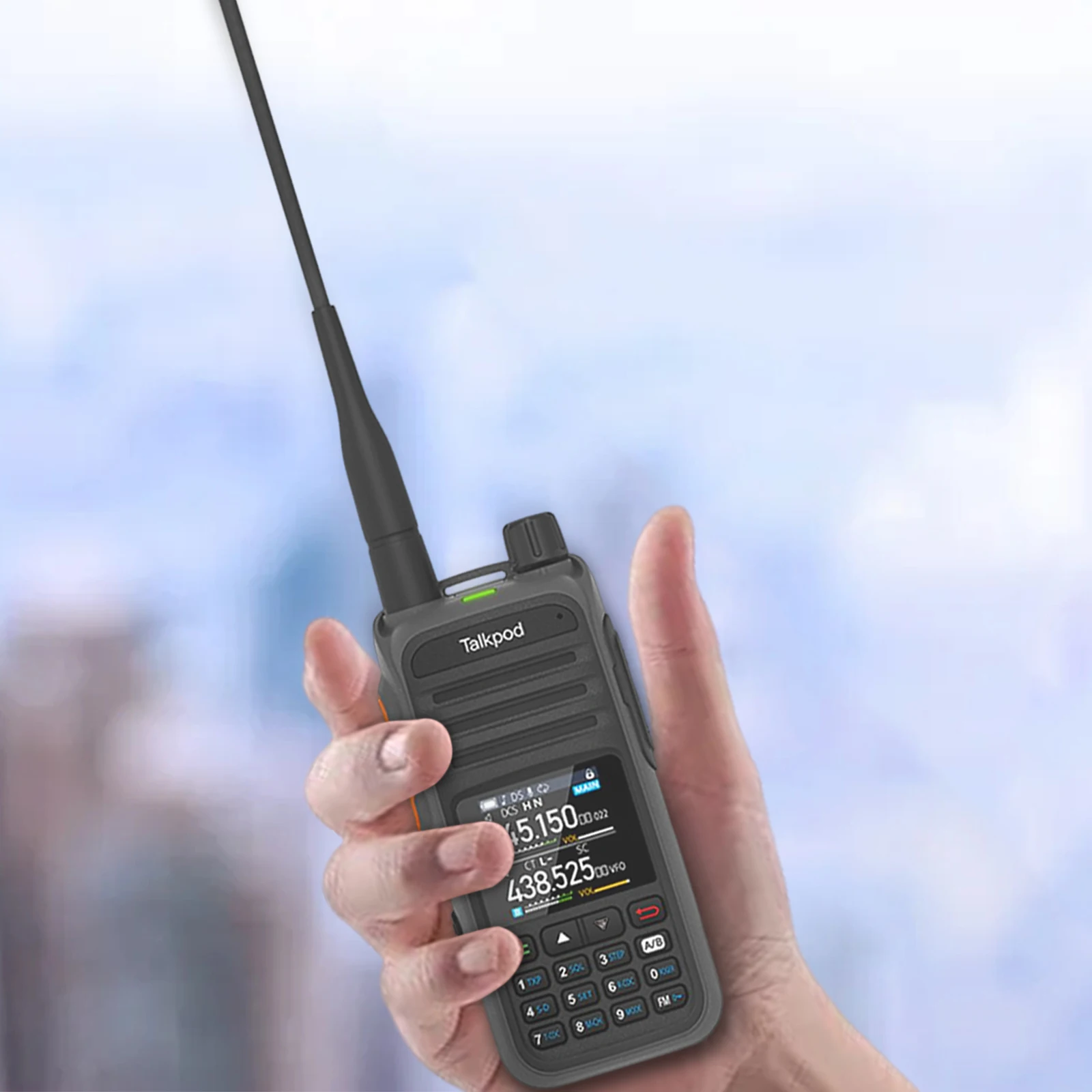 A36plus Walkie Talkie Portable Two Way Radio Handheld UHF/VHF/AM/FM Walkie Talkie Multi-Band with Color Display Ham Radio
A36plus Walkie Talkie Portable Two Way Radio Handheld UHF/VHF/AM/FM Walkie Talkie Multi-Band with Color Display Ham Radio