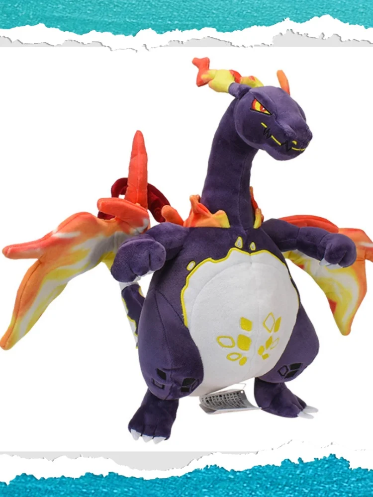 Блестящий Покемон, супергигантская кукла-Дракон Charizard MEGA Y эволюционная, дышащая в огне, подарок для детей, 38 см
Блестящий Покемон, супергигантская кукла-Дракон Charizard MEGA Y эволюционная, дышащая в огне, подарок для детей, 38 см
