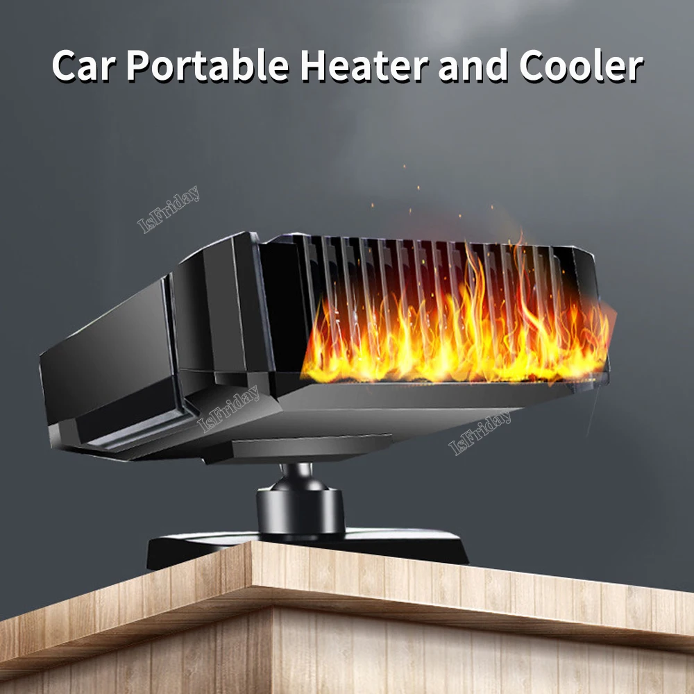 

ISFRIDAY New Car Mounted Heater, Windshield Heating Defroster, Winter Snow Melting Defrosting and Defogging Heater