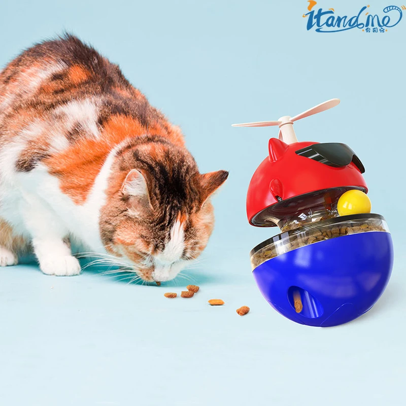 Electric Tumbler Cat Interactive Toy Teasing Cat Toy Durable Slow Feeding Leak Food For Cats Kitten Pet Supplies
Electric Tumbler Cat Interactive Toy Teasing Cat Toy Durable Slow Feeding Leak Food For Cats Kitten Pet Supplies