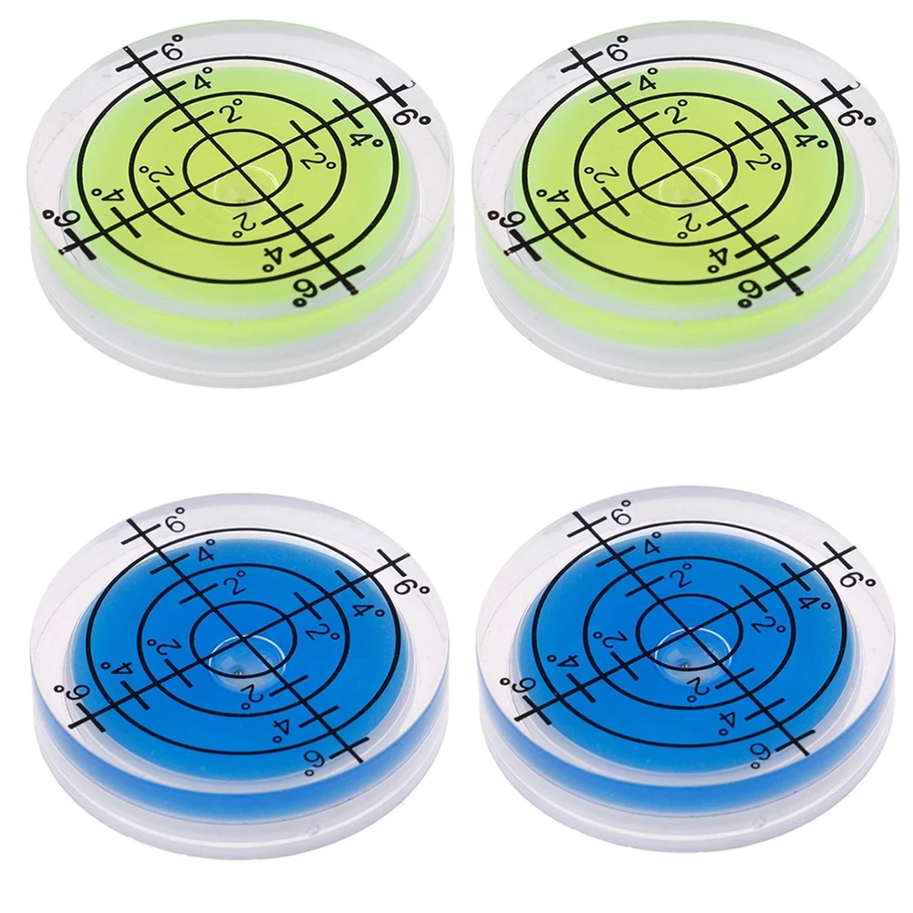 4Pcs 32mmBubble Degree Mark Surface Level Round Circular Measuring Meter Universal Leveling Instrument Measuring Tools
4Pcs 32mmBubble Degree Mark Surface Level Round Circular Measuring Meter Universal Leveling Instrument Measuring Tools