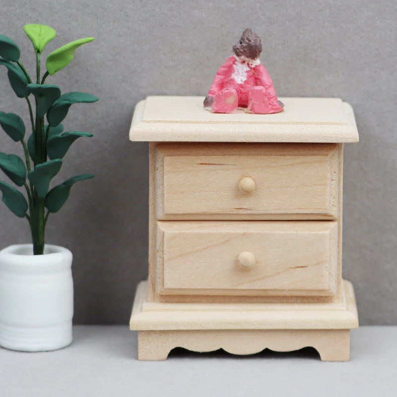 1:12 Dollhouse Miniature Bedside Table Side Cabinet Nightstand Drawer Cabinet Bedroom Model Decor Toy Doll House Accessories
1:12 Dollhouse Miniature Bedside Table Side Cabinet Nightstand Drawer Cabinet Bedroom Model Decor Toy Doll House Accessories
