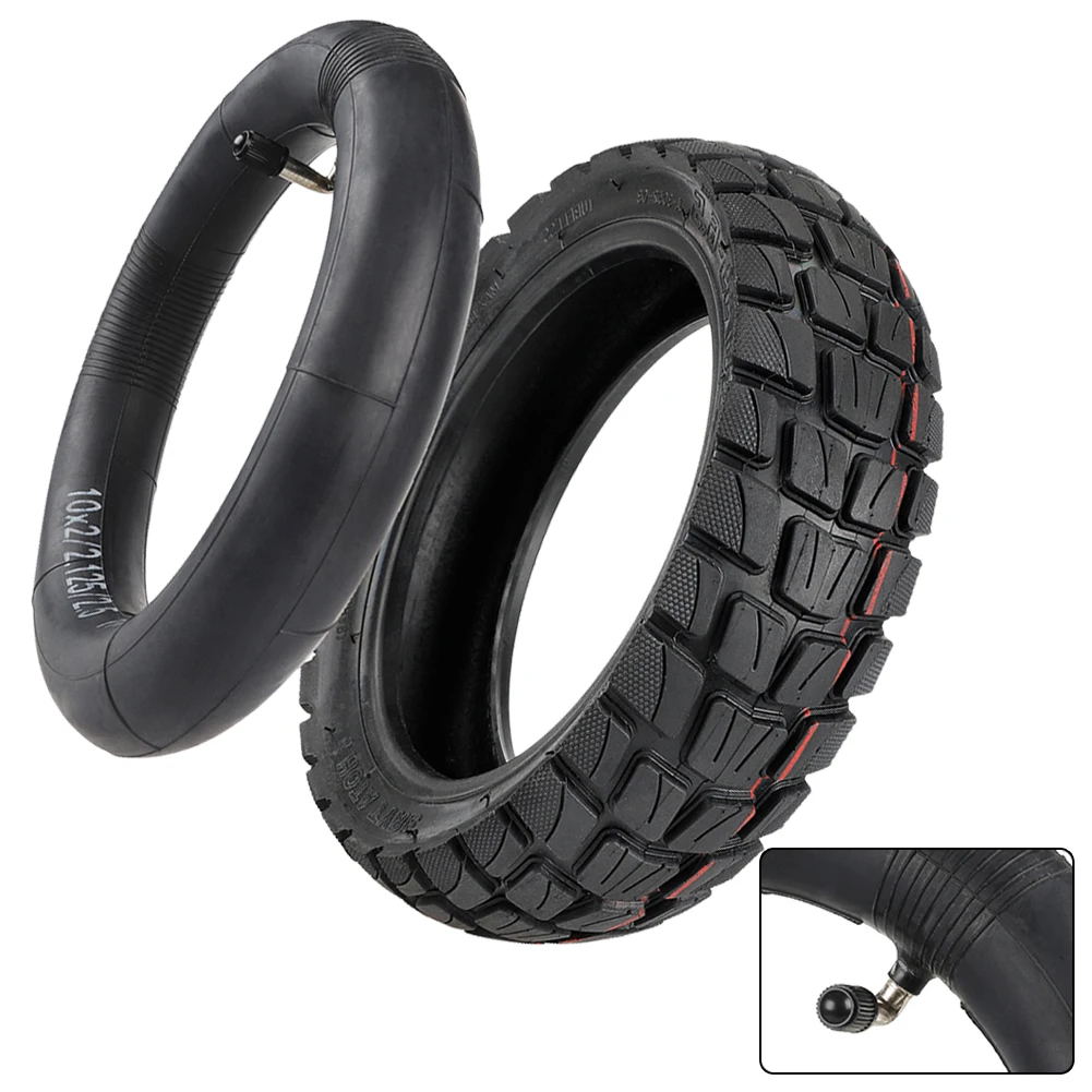 10 Inch 80/55-6.5 Tyre Set Inner Tube Off-road Tire With Nozzle Universal For 10 Inch Scooters Electric Scooter Accessories 
10 Inch 80/55-6.5 Tyre Set Inner Tube Off-road Tire With Nozzle Universal For 10 Inch Scooters Electric Scooter Accessories
