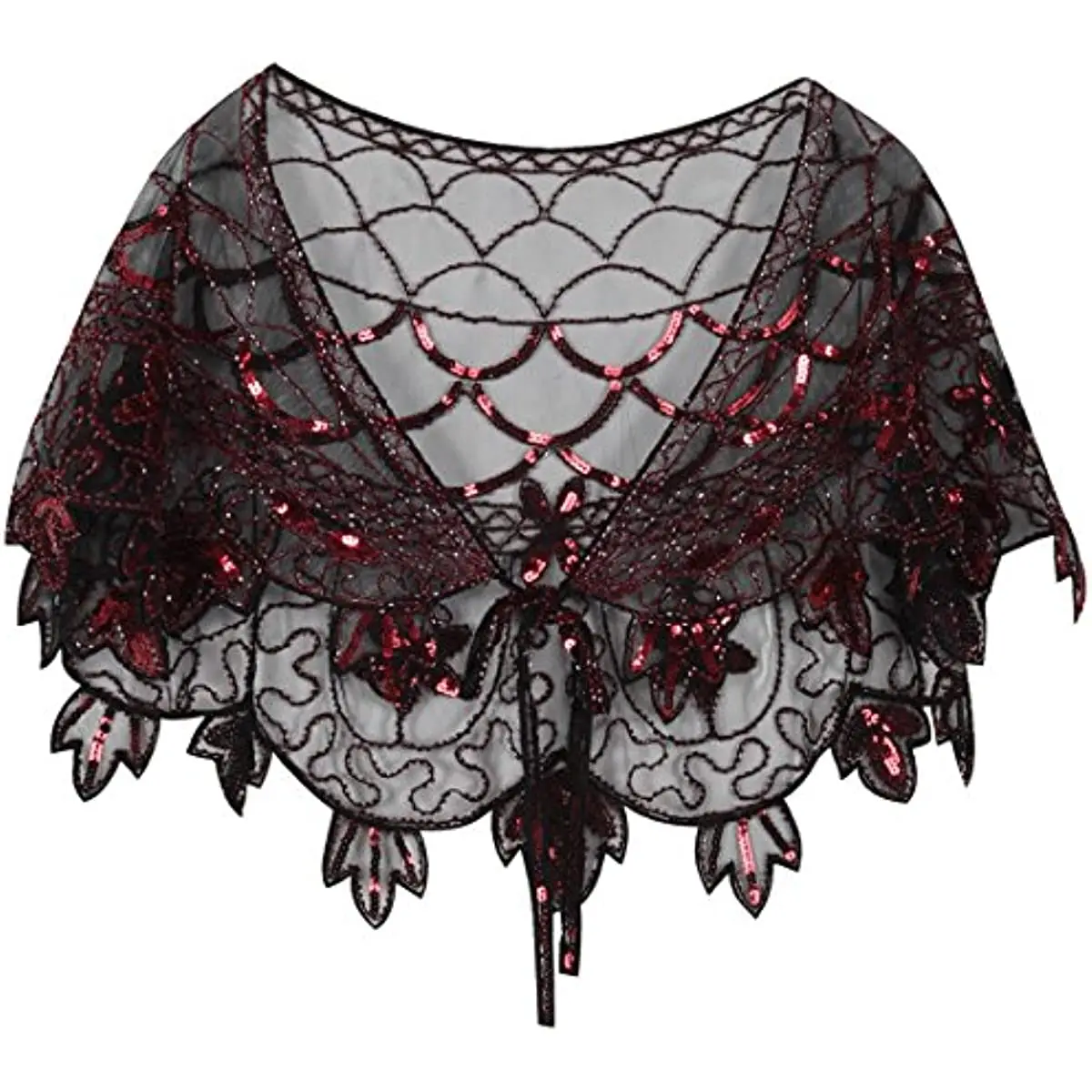 Women's 1920s Shawl Beaded Evening Wraps Flapper Bolero Abaya Femme Islamic Clothing for Women Abaya Kimono Great Gatsby 
Women's 1920s Shawl Beaded Evening Wraps Flapper Bolero Abaya Femme Islamic Clothing for Women Abaya Kimono Great Gatsby