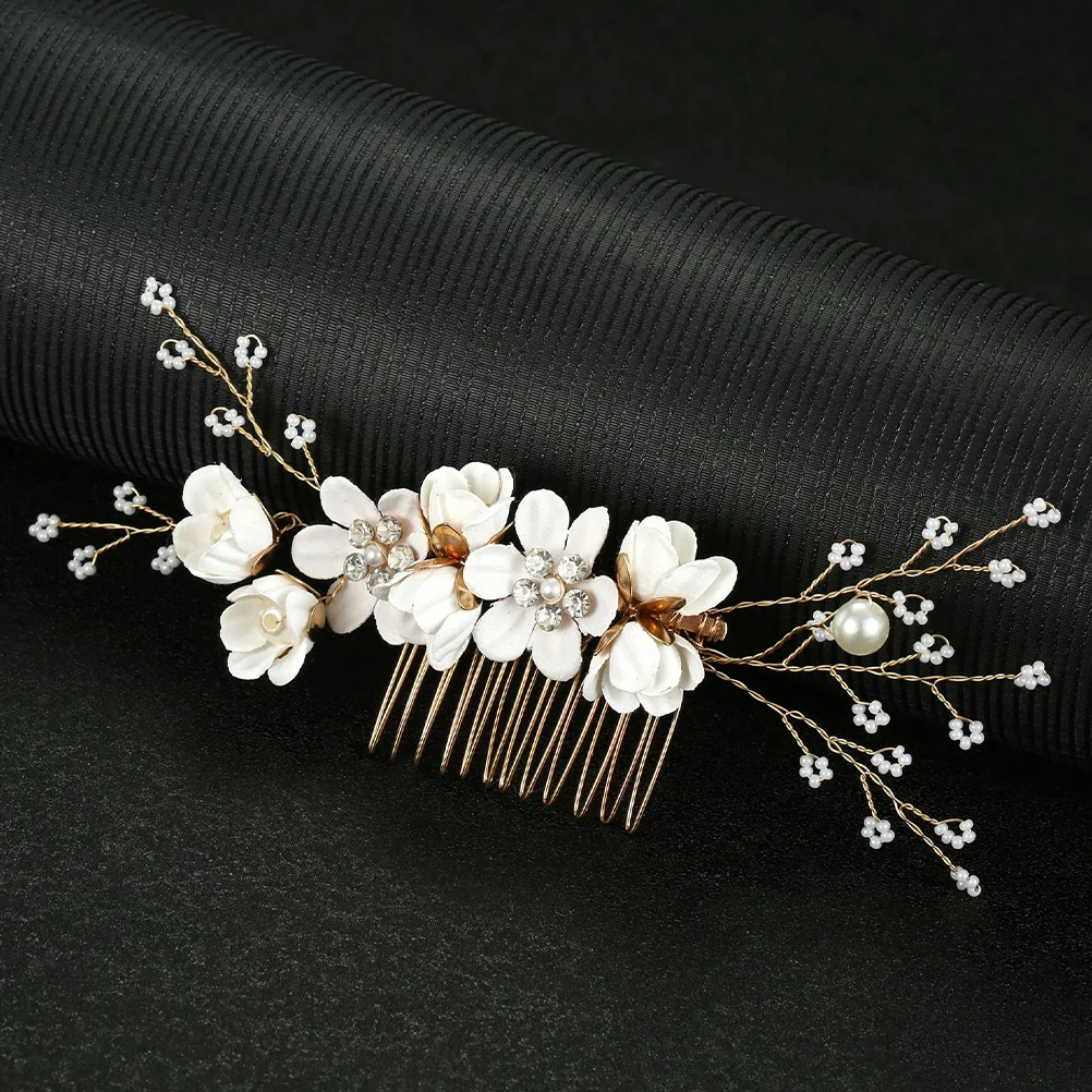 An Fittings Flower Hair Comb Accessories for Women Hanfu Wedding Fine White Styling Decorative Miss
An Fittings Flower Hair Comb Accessories for Women Hanfu Wedding Fine White Styling Decorative Miss