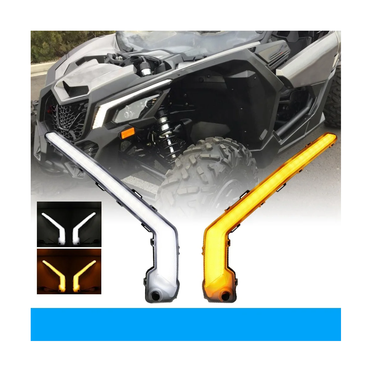 UTV светодиодный передний сигнал светильник, указатели поворота для X3 XDS 2017 2018 710004994 & 710004995
UTV светодиодный передний сигнал светильник, указатели поворота для X3 XDS 2017 2018 710004994 & 710004995