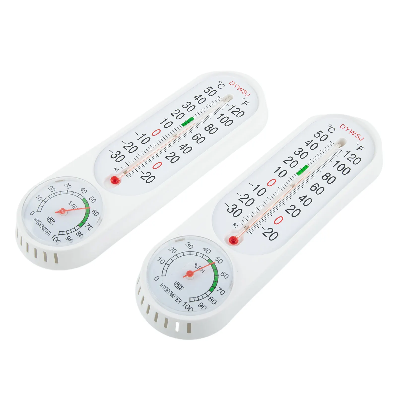 Temperature Reader Thermometer -20-120 (RH) -30~50°C 2 PCS Greenhouse Temperature Indoor Thermometer Meter Hygrometer
Temperature Reader Thermometer -20-120 (RH) -30~50°C 2 PCS Greenhouse Temperature Indoor Thermometer Meter Hygrometer