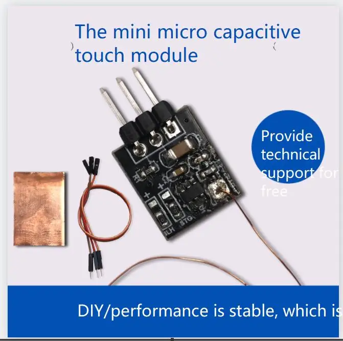 Мини емкостный сенсорный комплект сенсорный модуль DIY Переключатель совместимый с Aduino MCU
Мини емкостный сенсорный комплект сенсорный модуль DIY Переключатель совместимый с Aduino MCU