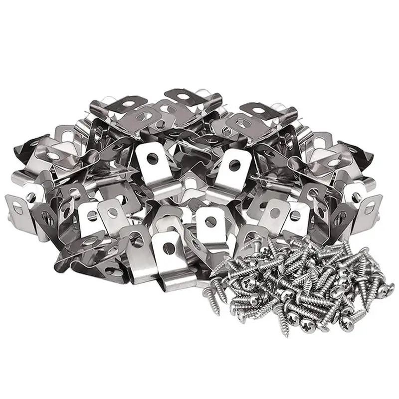 Fence Wire Clamps Cable Clamps Assortment Kit Wire Clamps Clips For Protecting Chickens Rabbits Pets For Mounting 12-16 Gauge
Fence Wire Clamps Cable Clamps Assortment Kit Wire Clamps Clips For Protecting Chickens Rabbits Pets For Mounting 12-16 Gauge