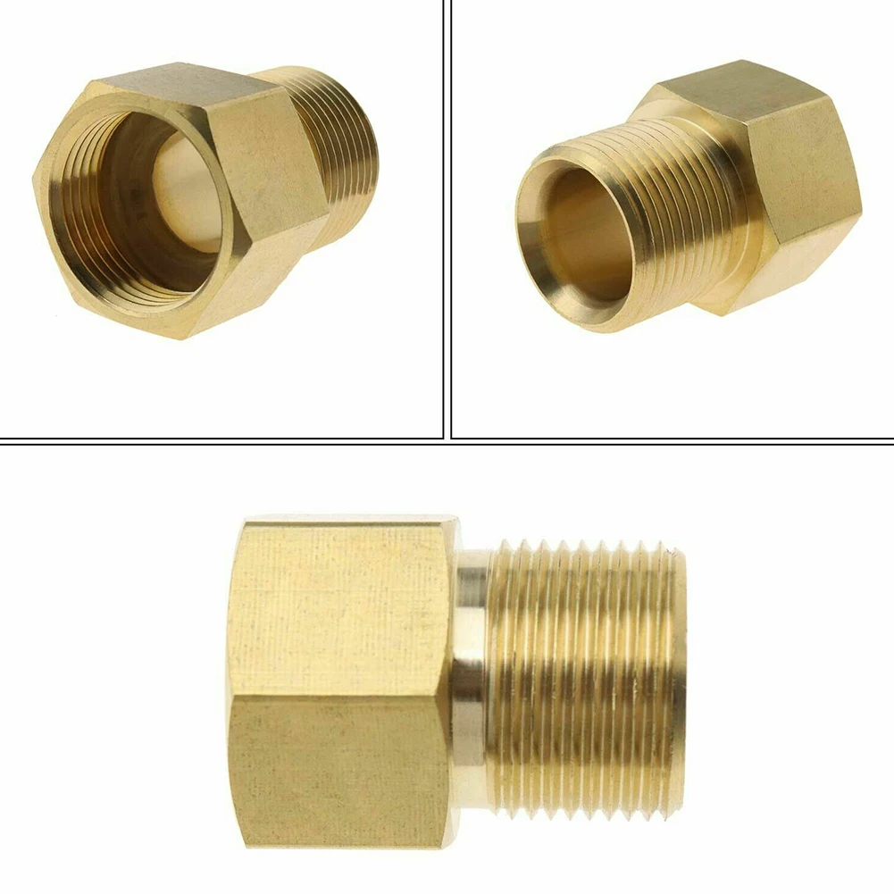 Pressure Washer Adapter Metric Adapter 4500 PSI Accessories Brass M22 14mm Female M22 15mm Male Thread To Durable
Pressure Washer Adapter Metric Adapter 4500 PSI Accessories Brass M22 14mm Female M22 15mm Male Thread To Durable
