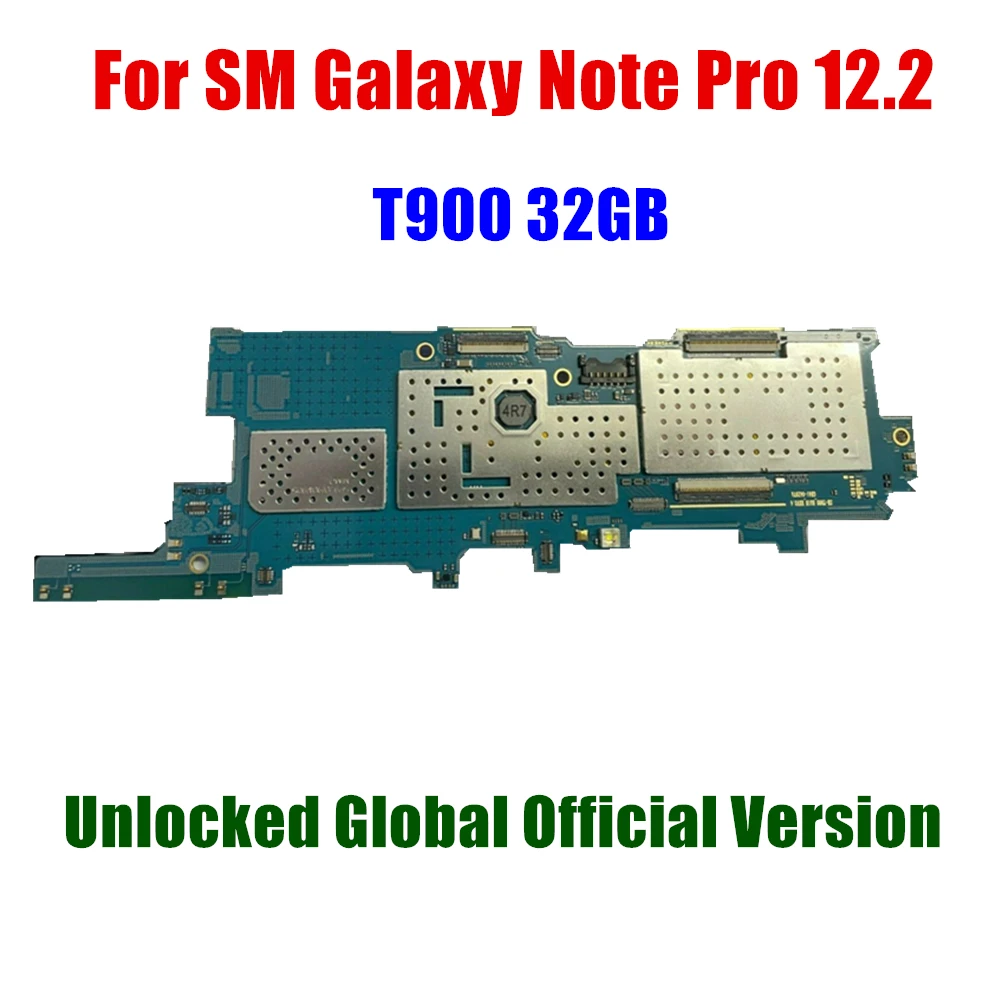 

Full Work Unlock Motherboard for Samsung Galaxy Note Pro 12.2 T900 Logic Circuit Electronic Panel Tested 32G Plate