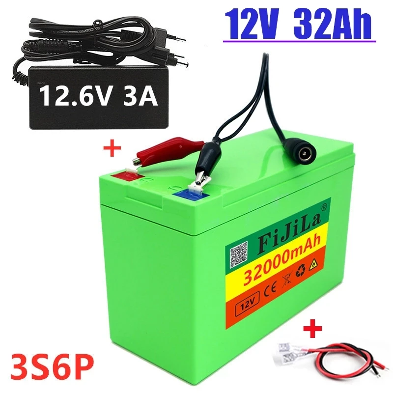 Bateria de lítio 12v,32ah,18650+carregador de 12.6v3a,bmsdealta corrente30ahembutida,usadoparapulverizador,fontedealimentação12v
Bateria de lítio 12v,32ah,18650+carregador de 12.6v3a,bmsdealta corrente30ahembutida,usadoparapulverizador,fontedealimentação12v