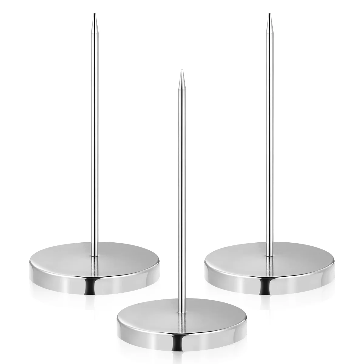 Straight Rod Paper Memo Holder Stainless Steel Receipt Organizer Check Bill Fork Spike for Desktop Office Home Restaurant
Straight Rod Paper Memo Holder Stainless Steel Receipt Organizer Check Bill Fork Spike for Desktop Office Home Restaurant