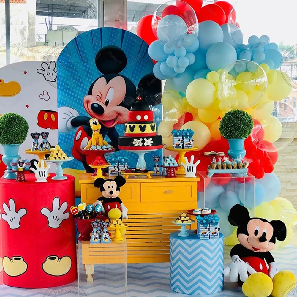 1set Mickey Mouse Theme Party Balloons Red Gold Blue Garland Arch Latex Ball Set Kids Boys Birthday Decorations Supplies
1set Mickey Mouse Theme Party Balloons Red Gold Blue Garland Arch Latex Ball Set Kids Boys Birthday Decorations Supplies