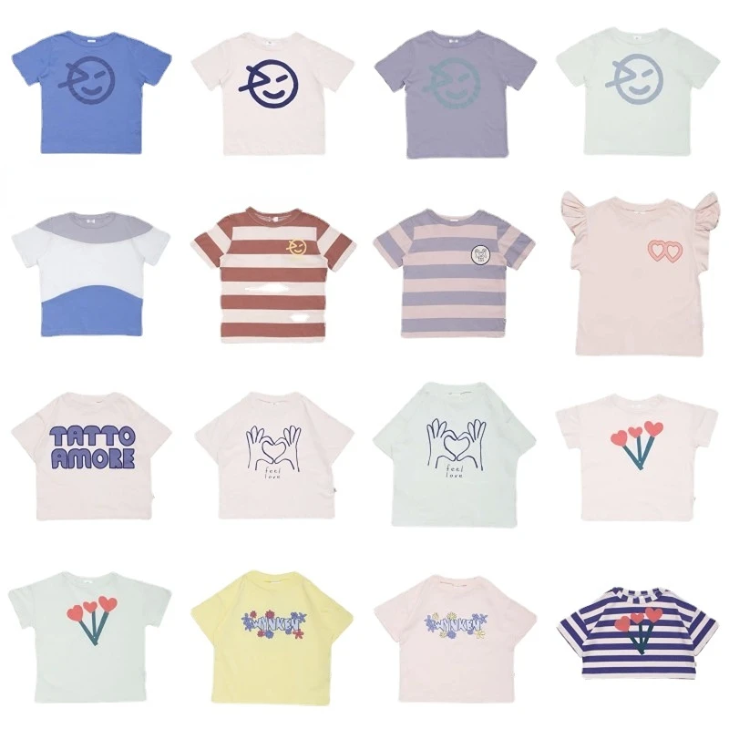 New Wyn Children's T-shirt 23 Boys and Girls Short-sleeved Kindergarten Cotton Top Children's Breathable Sweat-absorbing T-shirt
New Wyn Children's T-shirt 23 Boys and Girls Short-sleeved Kindergarten Cotton Top Children's Breathable Sweat-absorbing T-shirt