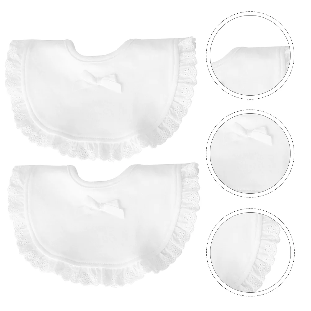 2pcs Drool Bibs Collar Cotton Bandana for Drooling and Teething Decorative Bibs Set for Toddler Shower Gifts White
2pcs Drool Bibs Collar Cotton Bandana for Drooling and Teething Decorative Bibs Set for Toddler Shower Gifts White