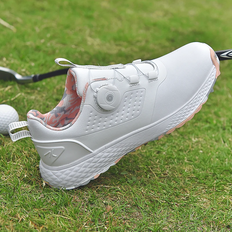 

Профессиональная женская спортивная тренировочная обувь для гольфов с быстрой шнуровкой, женские спортивные кроссовки для гольфа, удобная обувь для бега для девочек