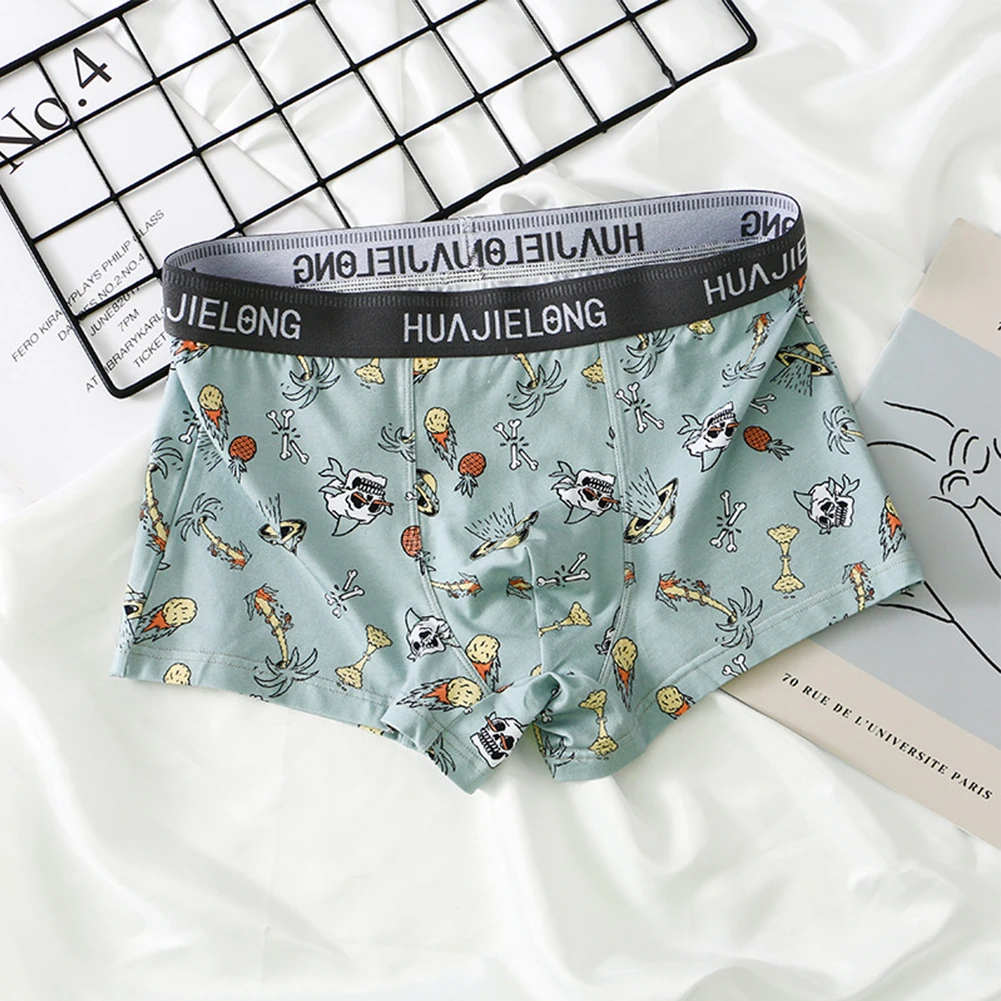 1 Pcs Sexy Men Trunks Cartoon Printed Boxer Briefs Shorts Breathable Underwear Underpants Trunks Lingerie Mens Homewear
1 Pcs Sexy Men Trunks Cartoon Printed Boxer Briefs Shorts Breathable Underwear Underpants Trunks Lingerie Mens Homewear