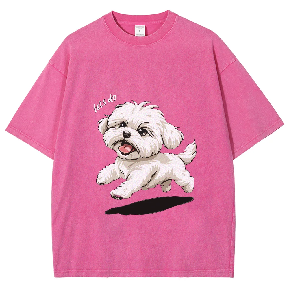 Y2K Washed Vintage Oversized Cartoon Dogs Tshirt, Cute Cartoon Maltese Running Unisex Tshirt, Streetwear Short T-shirt Plus Size
Y2K Washed Vintage Oversized Cartoon Dogs Tshirt, Cute Cartoon Maltese Running Unisex Tshirt, Streetwear Short T-shirt Plus Size