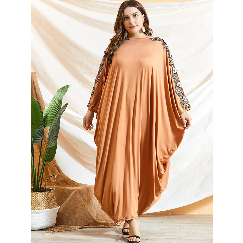 Lace Oversize Abaya Dubai Kaftan Turkish Caftan Muslim Women Batwing Sleeve Dress Jalabiya Gown Ramadan Eid Moroccan Abayas Robe
Lace Oversize Abaya Dubai Kaftan Turkish Caftan Muslim Women Batwing Sleeve Dress Jalabiya Gown Ramadan Eid Moroccan Abayas Robe