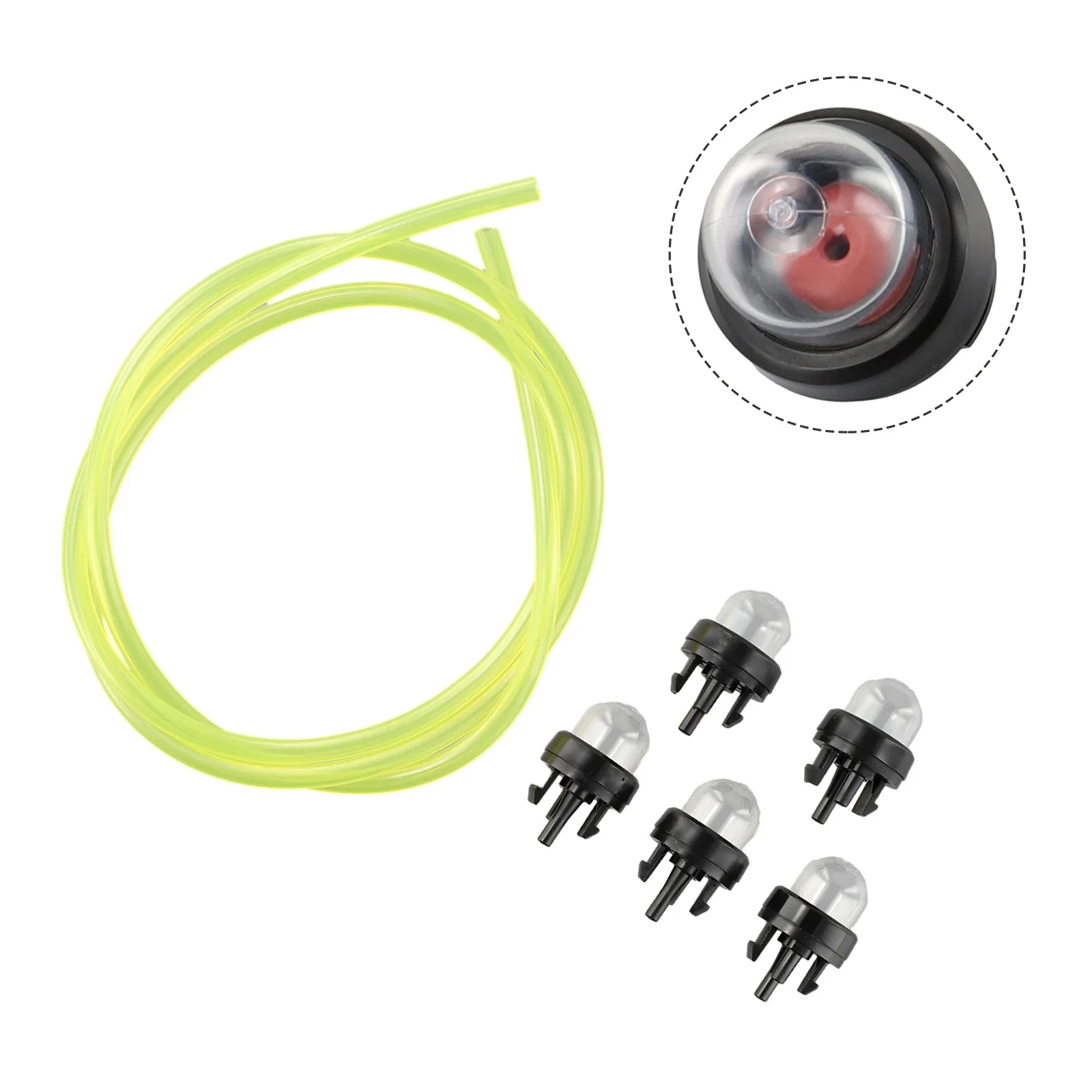 5pcs Primer Bulb Pump Bulbs 1M Fuel Line Oil Bubble Fuel Pump Carburetter Primer For Trimmer Whipper Snipper Chainsaw
5pcs Primer Bulb Pump Bulbs 1M Fuel Line Oil Bubble Fuel Pump Carburetter Primer For Trimmer Whipper Snipper Chainsaw