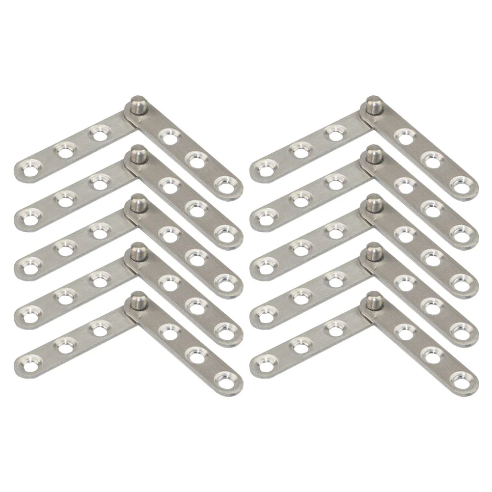 10 Pcs Cabinet Door Hinge 360 Degree Hinges for Cabinets Doors Spring Stainless Steel Hidden
10 Pcs Cabinet Door Hinge 360 Degree Hinges for Cabinets Doors Spring Stainless Steel Hidden