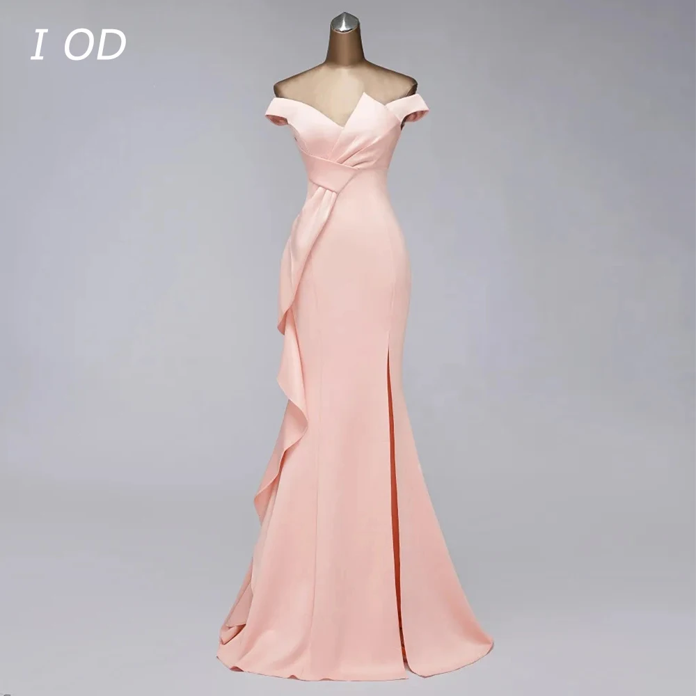 

I OD Beautiful New Candy Color Evening Dress Grace Dress Ball Dress De Novia