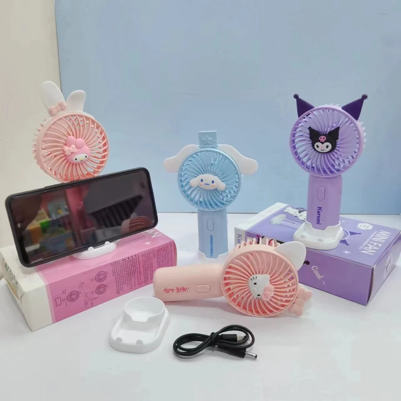 Kawaii Sanrio Anime Melody Kuromi Cinnamoroll Cute Cartoon Portable Usb Charge Fan Air Cooler Small Gift Hello Kitty Mini Fans
Kawaii Sanrio Anime Melody Kuromi Cinnamoroll Cute Cartoon Portable Usb Charge Fan Air Cooler Small Gift Hello Kitty Mini Fans