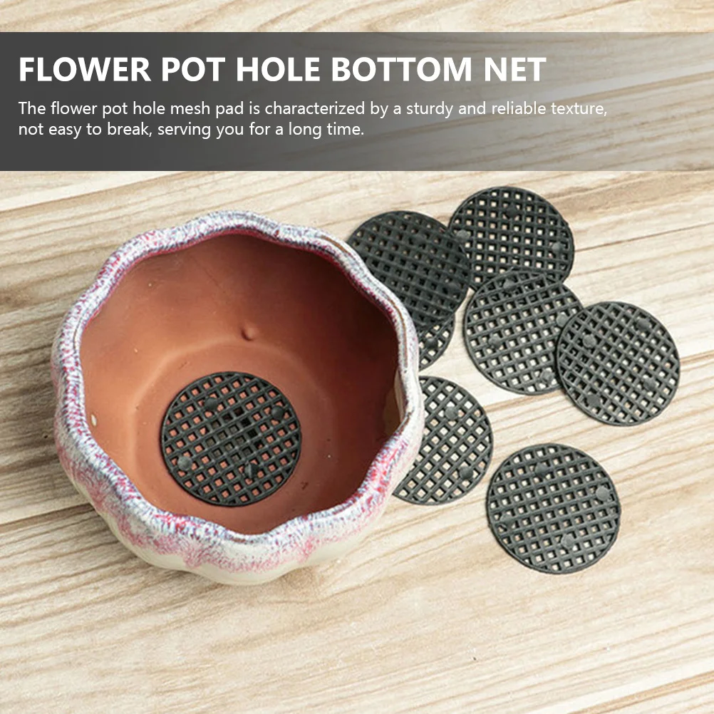 200 Pcs Flowerpot Spacer Plant Bottom Mat Grid Planter Pad Plastic Hole Mesh Bonsai
200 Pcs Flowerpot Spacer Plant Bottom Mat Grid Planter Pad Plastic Hole Mesh Bonsai