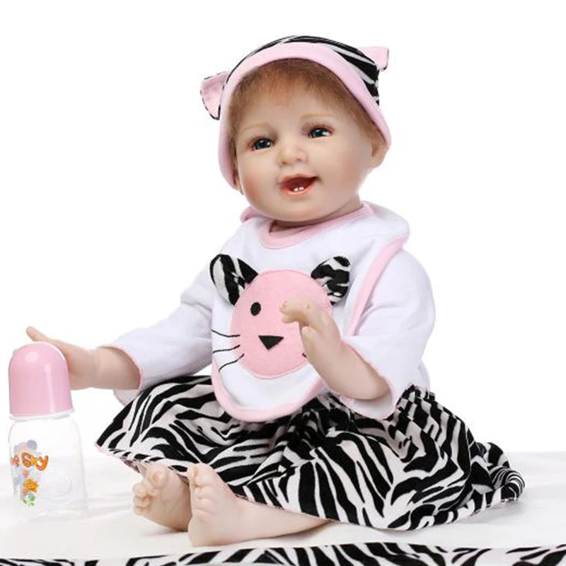 55CM Reborn Baby Doll Newborn Girl Baby Lifelike Real Soft Touch Silicone Hand-Rooted Hair High Quality Handmade Art Doll
55CM Reborn Baby Doll Newborn Girl Baby Lifelike Real Soft Touch Silicone Hand-Rooted Hair High Quality Handmade Art Doll