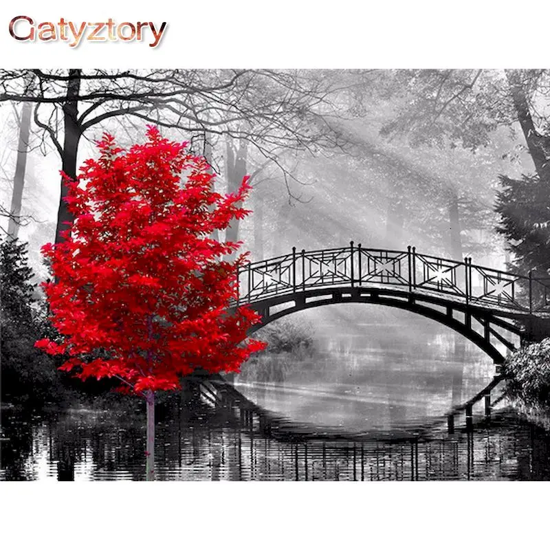 GATYZTORY 40x50cm Diy Painting By Numbers Frame Modern Black White Bridge Picture Coloring By Numbers For Adults Beginner Diy Gi
GATYZTORY 40x50cm Diy Painting By Numbers Frame Modern Black White Bridge Picture Coloring By Numbers For Adults Beginner Diy Gi