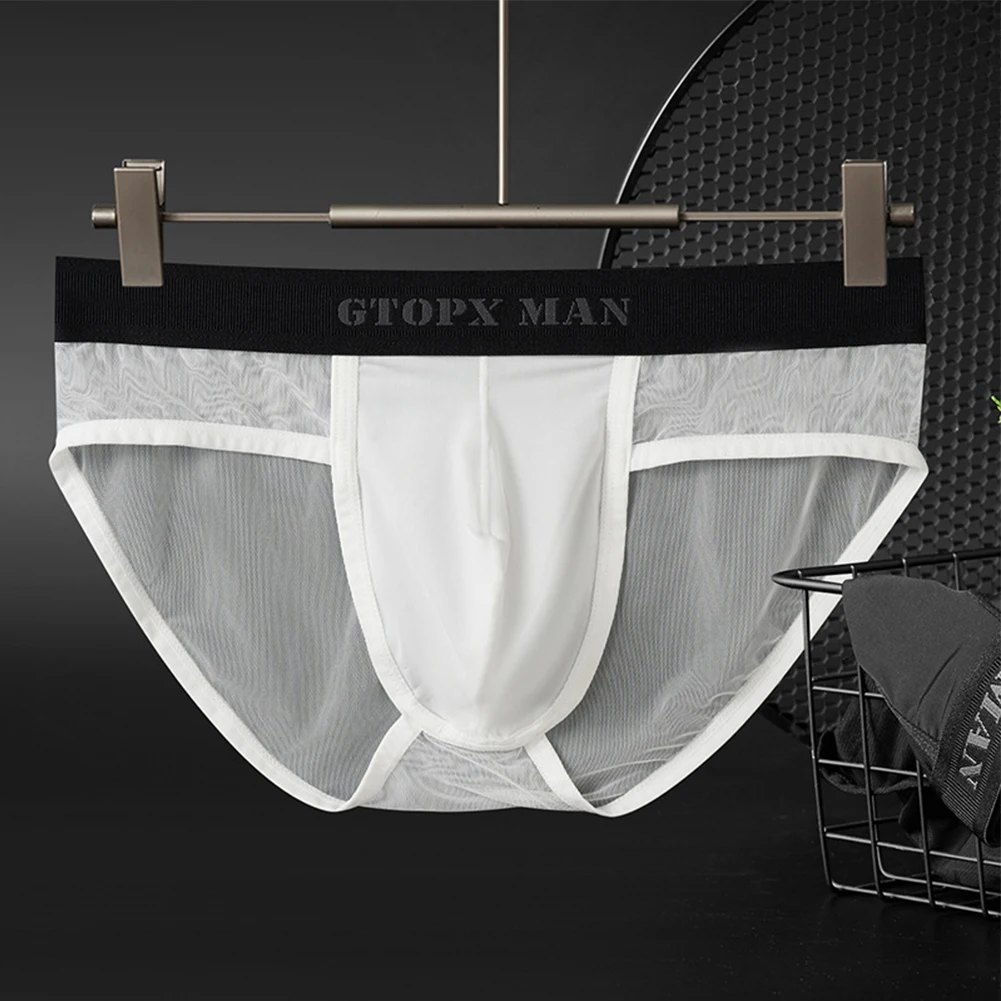 Sexy Men See Through Mesh Briefs Ultra Thin Mesh Sheer Underpants Transaprent Panties Erotic Lingerie Male Bulge Pouch Underwear
Sexy Men See Through Mesh Briefs Ultra Thin Mesh Sheer Underpants Transaprent Panties Erotic Lingerie Male Bulge Pouch Underwear