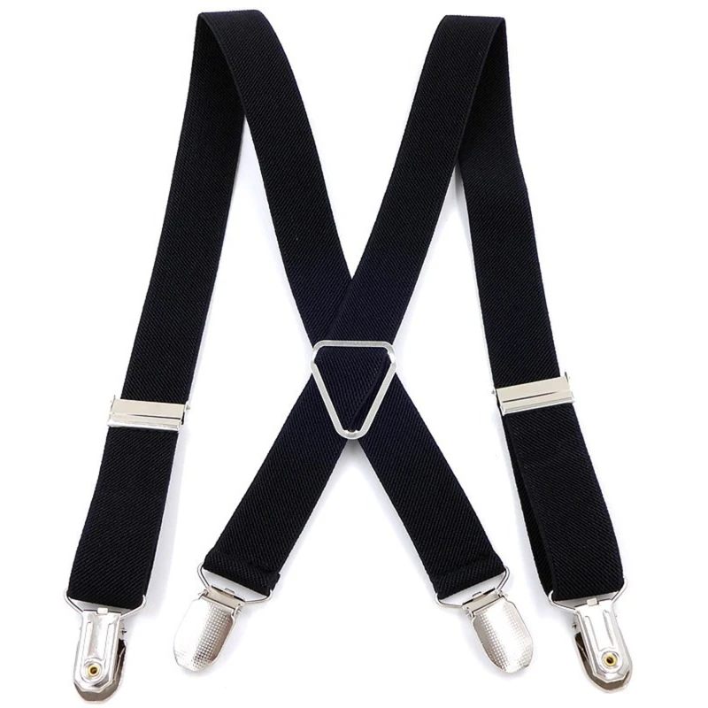 Solid Color Suspenders Braces with Clips for Women Men Adult X Back Adjustable Elastic Large Size Tirante Trousers Strap Bretele
Solid Color Suspenders Braces with Clips for Women Men Adult X Back Adjustable Elastic Large Size Tirante Trousers Strap Bretele