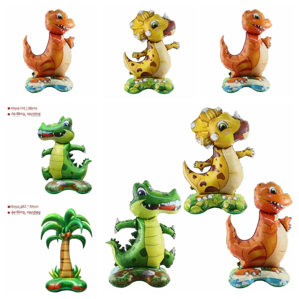 4D Cartoon Crocodile Standing Balloon Large Big Size Crocodile Balloon Crocodile Aluminum Foil Dinosaur Balloon Birthday Party
4D Cartoon Crocodile Standing Balloon Large Big Size Crocodile Balloon Crocodile Aluminum Foil Dinosaur Balloon Birthday Party