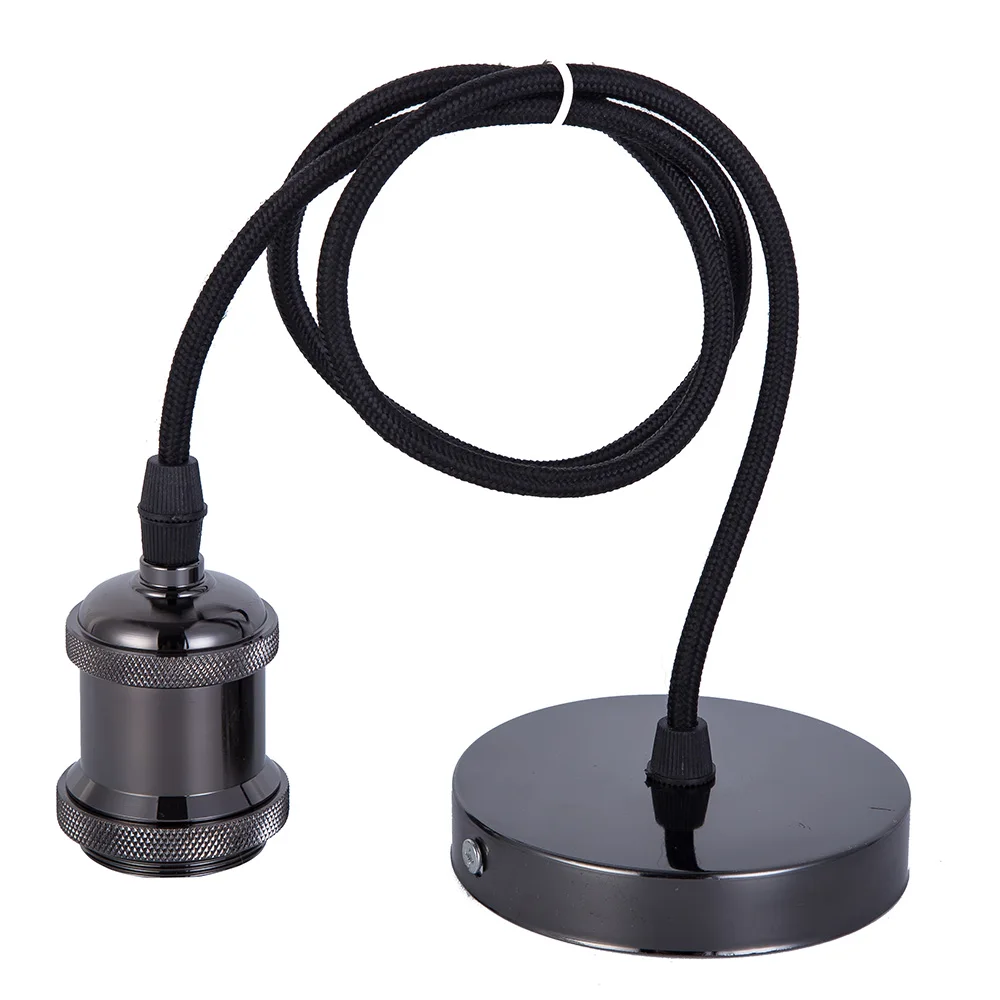 Retro E27 Screw edison lamp holder for led ceiling light Aluminum hanging Light Socket ceiling lamp holder lighting Fixture
Retro E27 Screw edison lamp holder for led ceiling light Aluminum hanging Light Socket ceiling lamp holder lighting Fixture