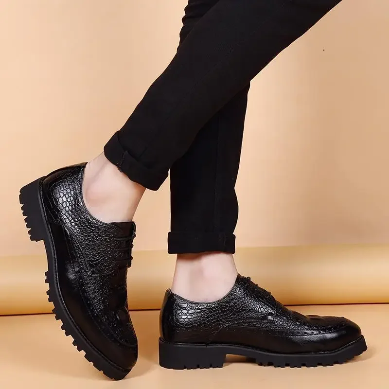 Luxury Men's Leather Shoes High Quality Men's Formal Wear Shoes Oxford Pointed Toe Wedding Work Shoes
Luxury Men's Leather Shoes High Quality Men's Formal Wear Shoes Oxford Pointed Toe Wedding Work Shoes
