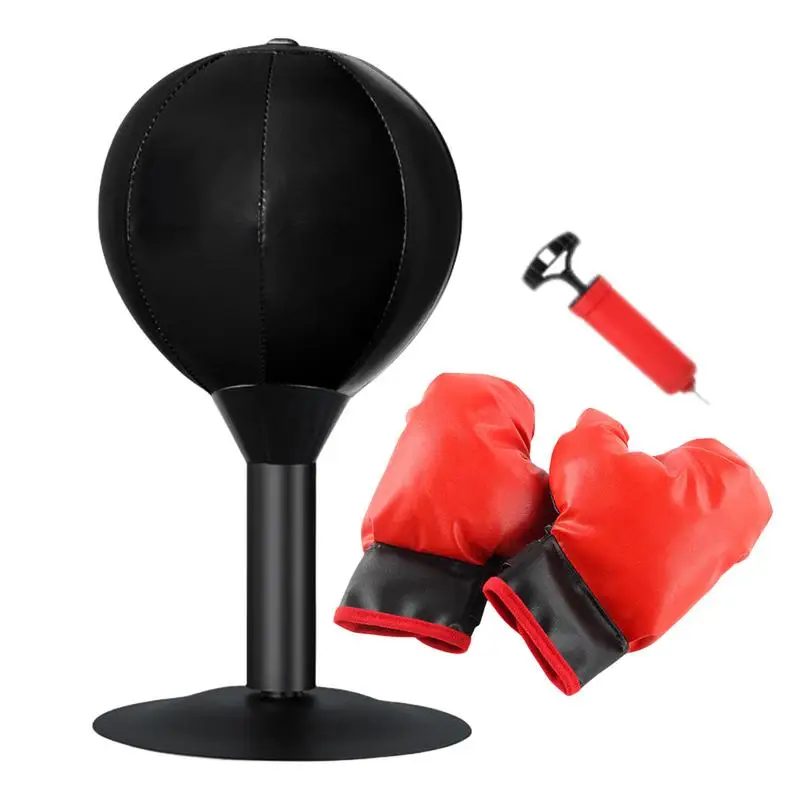 

Stress Punching Bag Boxing Bag For Standing Desk Small Rage Bag With Suction Cup Reflex Strain And Tension Toys For Father Boys