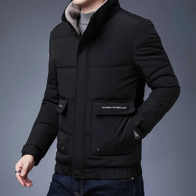 Новинка Зима 2022, мужское пальто с меховым воротником, хлопковое приталенное пальто, Трендовое Теплое повседневное хлопковое пальто с лацканами, короткая хлопковая куртка
Новинка Зима 2022, мужское пальто с меховым воротником, хлопковое приталенное пальто, Трендовое Теплое повседневное хлопковое пальто с лацканами, короткая хлопковая куртка