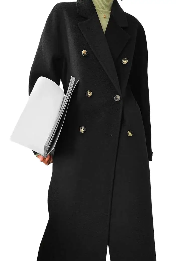 2023 Women Winter Clothing Double-sided women's cashmere coat water ripple cashmere wool coat woolen coat 1023
2023 Women Winter Clothing Double-sided women's cashmere coat water ripple cashmere wool coat woolen coat 1023