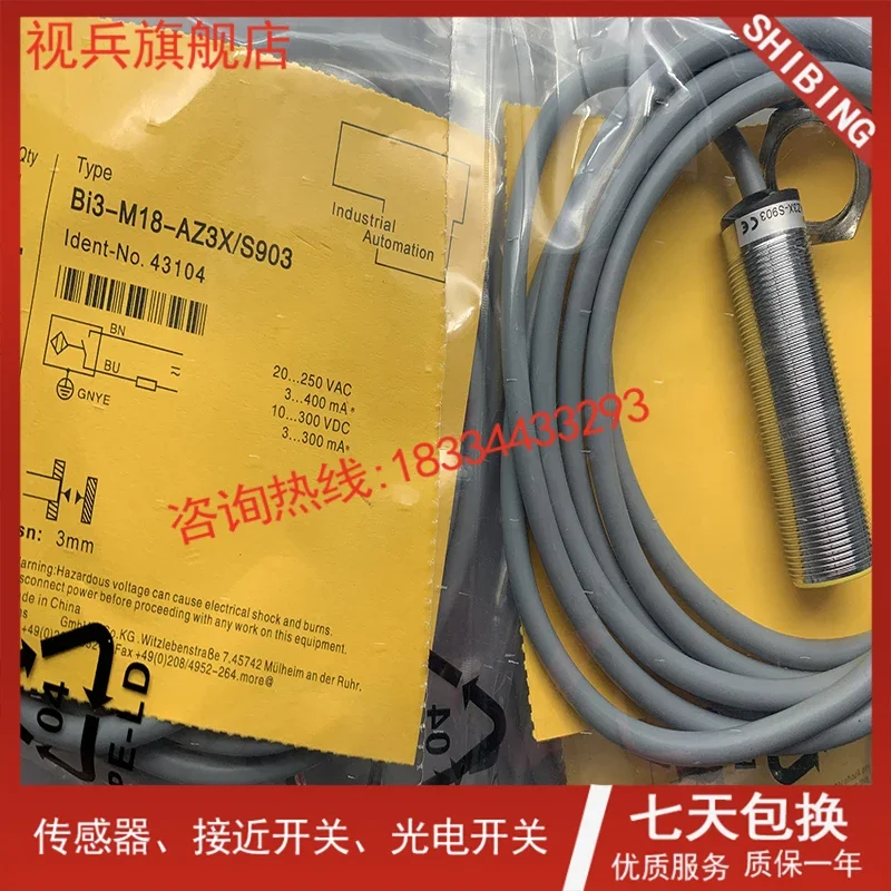 BI3-M18-AZ3X S903 BI3-M18-RZ3X -S903 100% new and original warranty is TWO years .
BI3-M18-AZ3X S903 BI3-M18-RZ3X -S903 100% new and original warranty is TWO years .