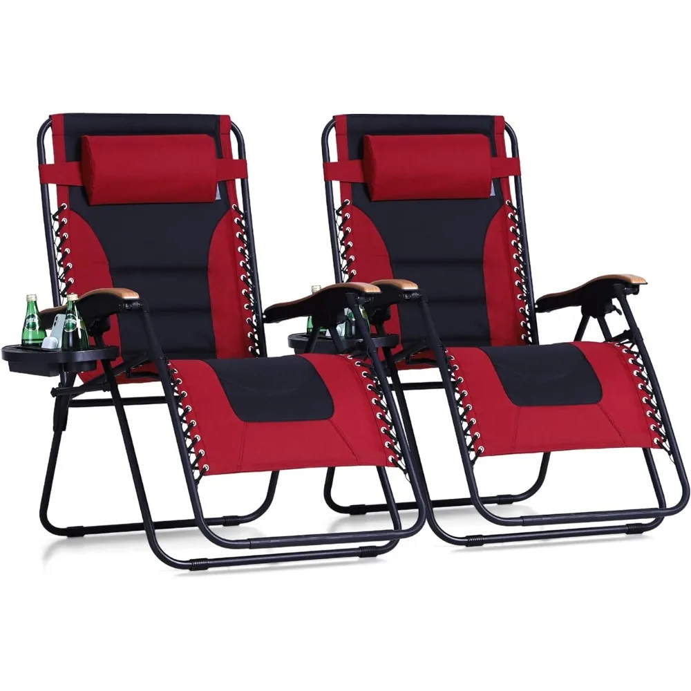 Set of 2 Folding Beach Chair Support 400 LBS (Red) Folding Garden Lounger Foldable Patio Recliner Beach Chaise Longue Deck-chair
Set of 2 Folding Beach Chair Support 400 LBS (Red) Folding Garden Lounger Foldable Patio Recliner Beach Chaise Longue Deck-chair