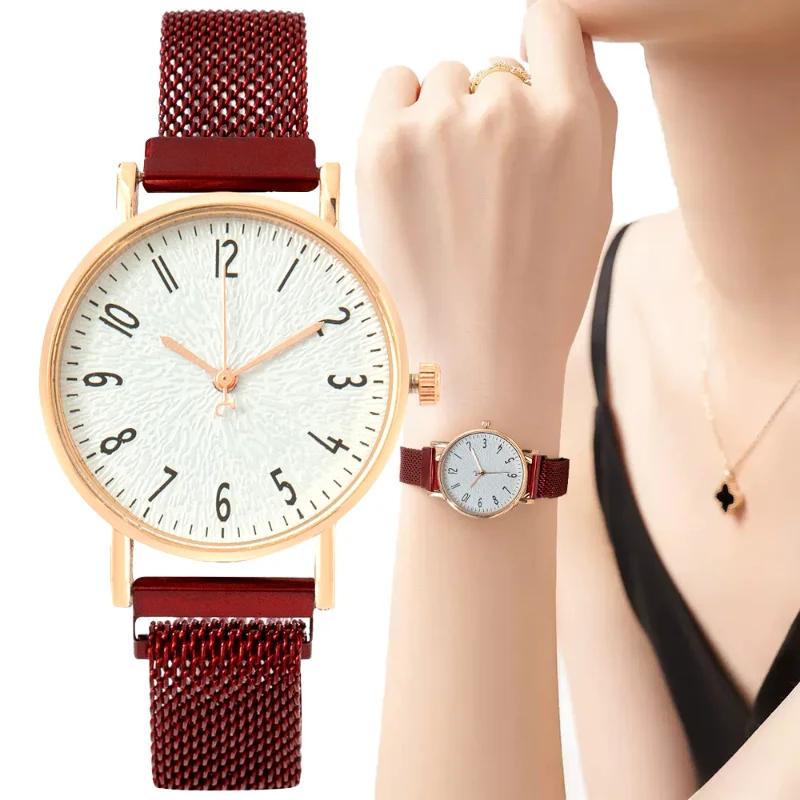 Simple Women's Digital Quartz Watch Casual Light Luxury Lazy Person Buckle Free Fashion Student Watch
Simple Women's Digital Quartz Watch Casual Light Luxury Lazy Person Buckle Free Fashion Student Watch