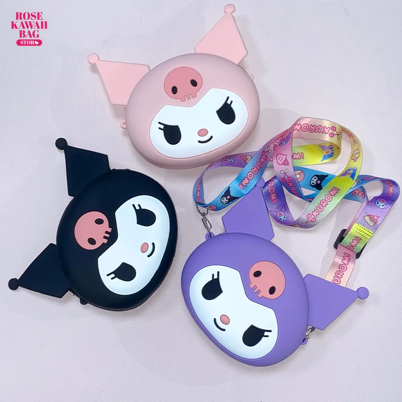 Sanrio Bag Kawaii Cartoon Kuromi Shoulder Bag Silicone Waterproof High-capacity Mini Kawaii Kuromi Crossbody Bag for Children
Sanrio Bag Kawaii Cartoon Kuromi Shoulder Bag Silicone Waterproof High-capacity Mini Kawaii Kuromi Crossbody Bag for Children