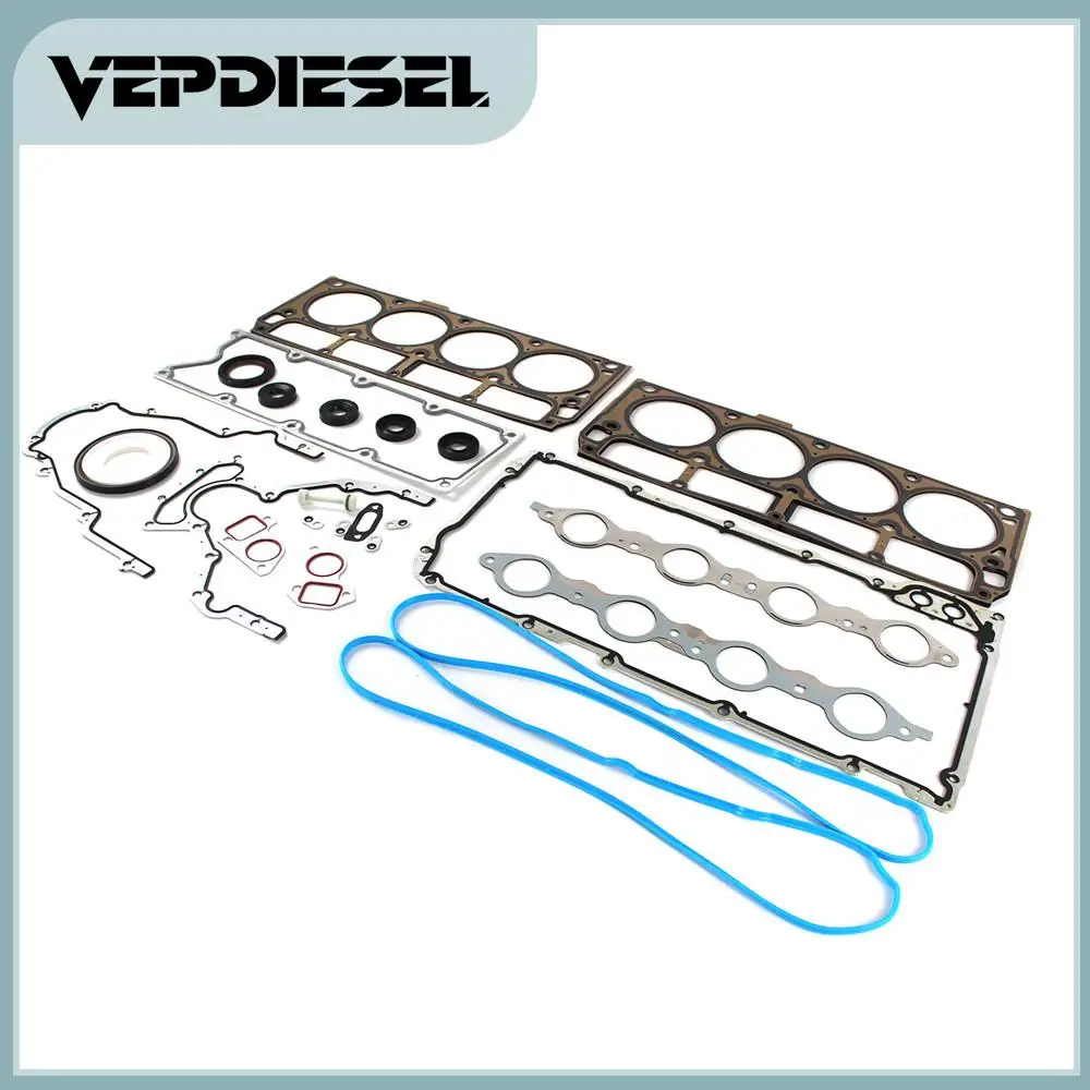 

New LS Gasket Set Kit & LS9 Head Gaskets Fits For engines LS1 LS6 LQ4 LQ9 4.8 5.3 5.7 6.0L 12551933 12558178 12558177