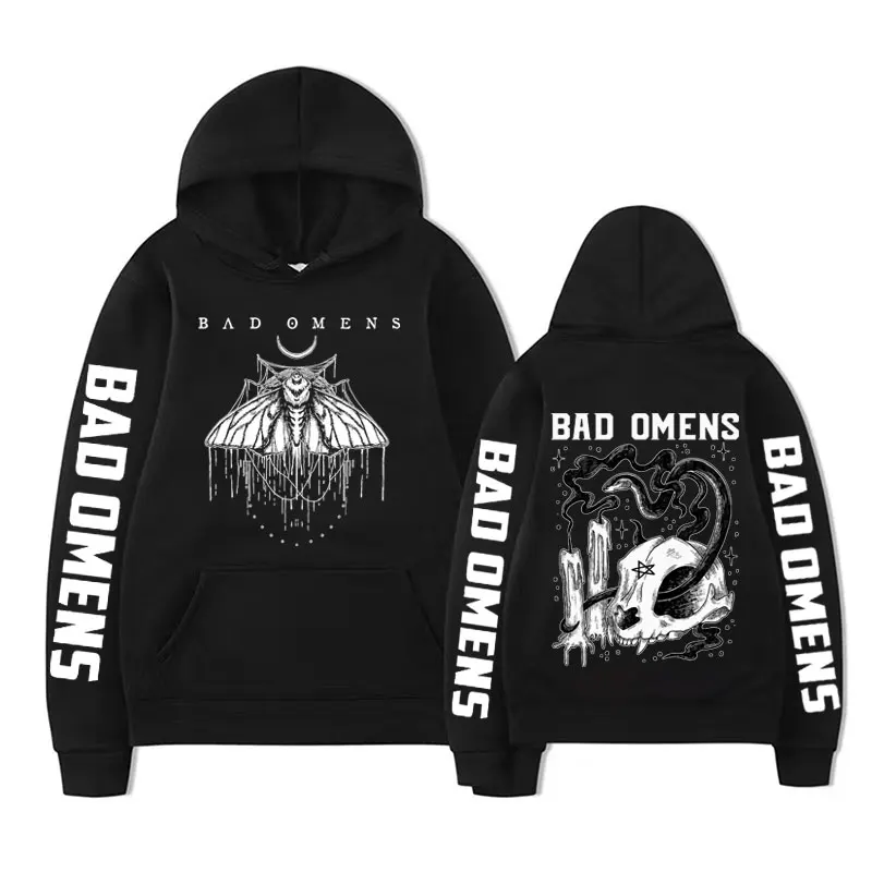 Bad Omens Moth Graphic Hoodies Concrete Jungle Tour 2023 New Sweatshirts Men Women Hip Hop Gothic Y2K Clothing Hoodie Streetwear
Bad Omens Moth Graphic Hoodies Concrete Jungle Tour 2023 New Sweatshirts Men Women Hip Hop Gothic Y2K Clothing Hoodie Streetwear