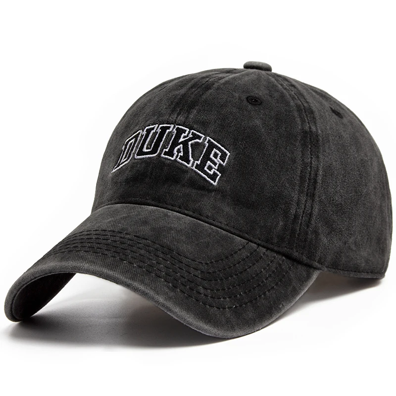 Бейсболка CNTANG для мужчин, Модная хлопковая кепка от солнца, с надписью DUKE, с вышивкой, для занятий спортом на открытом воздухе, Повседневная
Бейсболка CNTANG для мужчин, Модная хлопковая кепка от солнца, с надписью DUKE, с вышивкой, для занятий спортом на открытом воздухе, Повседневная